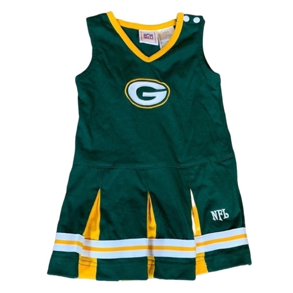 Green Bay Packers cheerleader uniform / dress Size 18 Months / 18M Green